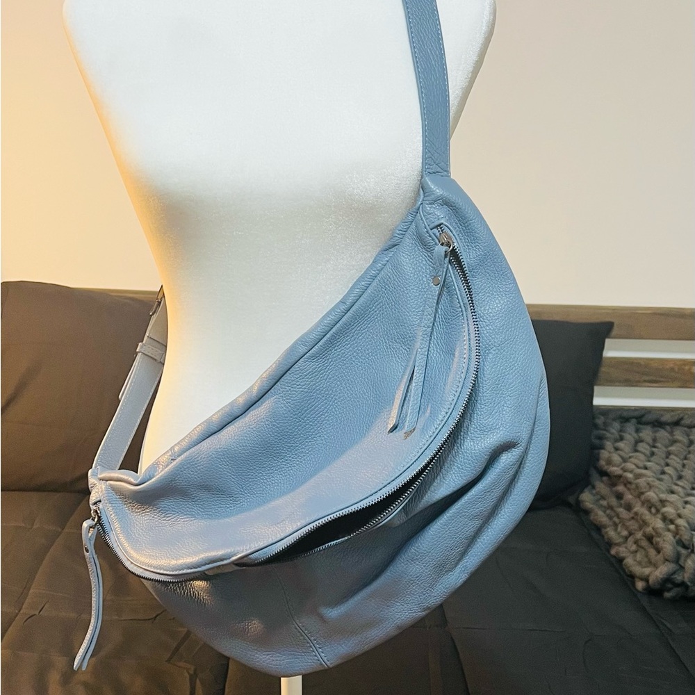 Genuine Leather Sling Bag (made in Italy)